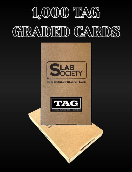 1000 TAG GRADED CARDS